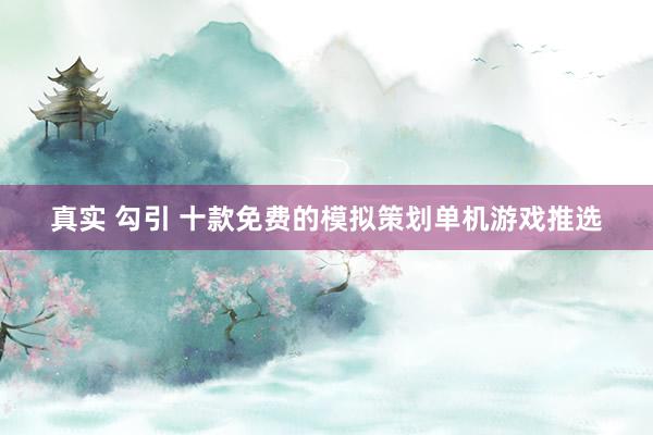 真实 勾引 十款免费的模拟策划单机游戏推选