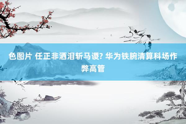 色图片 任正非洒泪斩马谡? 华为铁腕清算科场作弊高管