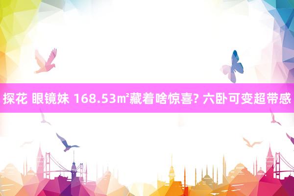 探花 眼镜妹 168.53㎡藏着啥惊喜? 六卧可变超带感